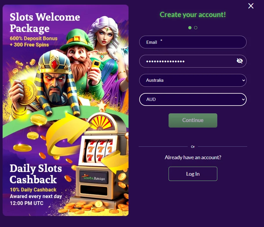 register form